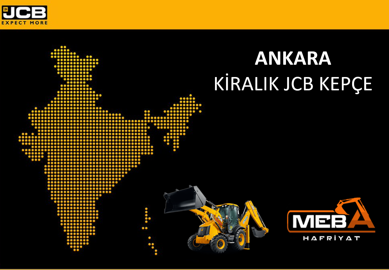 Ankara Kiralık JCB Kepçe